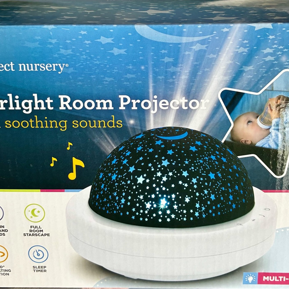 Starlight Room Projector - Black and Blue